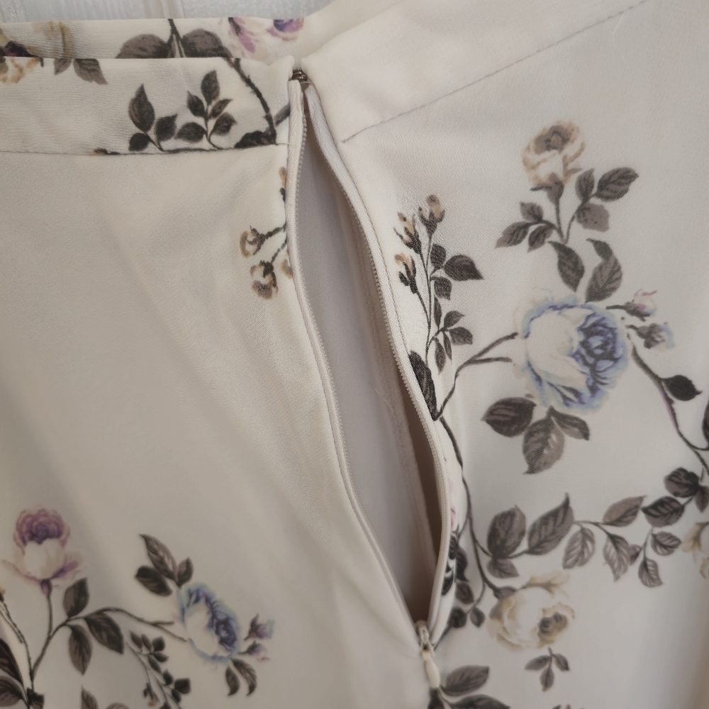 LC Lauren Conrad Runway 2 pc Blouse and Maxi Skirt Set Floral Size Small - Picture 12 of 16